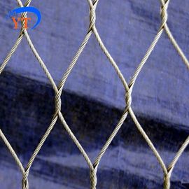 Safety X Type Knotted Stainless Steel Rope Mesh 304/316L